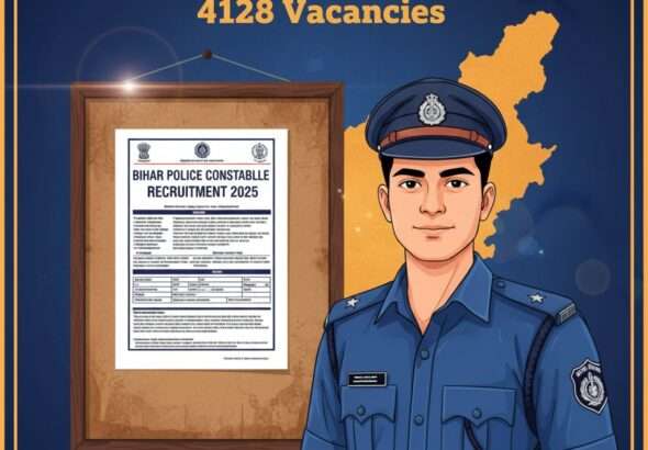BIHAR POLICE NEW VACANCY 2025 TOTAL 4128 POST .